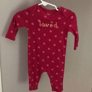Loved baby 3 month pjs